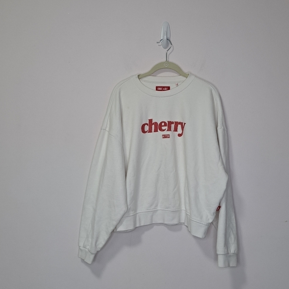 Kith Cherry Coke Sweatshirt White Small - Picture 3 of 6